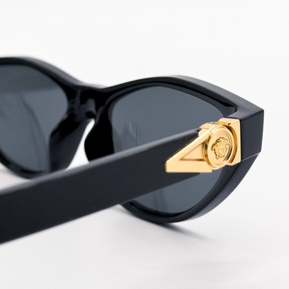 NEW VE4491U GB1/87 VERSACE WOMEN SUNGLASSES BLACK - Picture 5 of 8